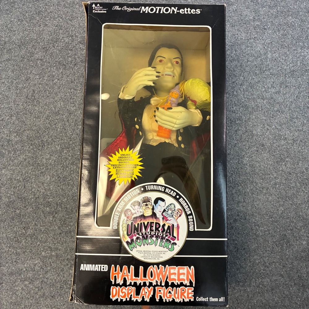 Telco Motion-ettes Universal Studios Monsters Dracula Animated Figure 31182